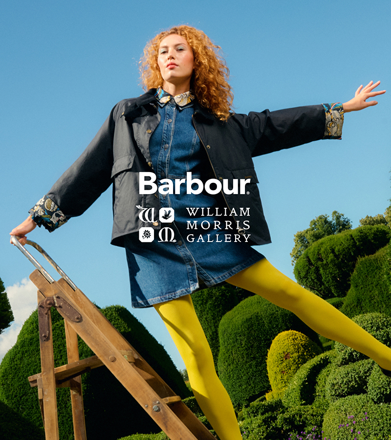 ジャケット・アウター Barbour WILLIAM MORRIS GALLERY RENDALL Barbour x William Morris | Discover the Collaboration